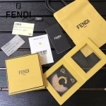 FENDI-024-23 專櫃新品ABCLICK系列原單C字母金屬搭配皮草掛飾可當首飾
