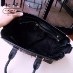 COACH-34816 mini原單粒面皮革拉鏈封口swagger經典手袋女士手提單肩斜挎包