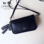 COACH-19914 頭層牛皮經典女士迷你斜挎包