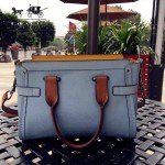 COACH-34417-2 大號拼色Swagger手袋女士手提單肩斜挎包