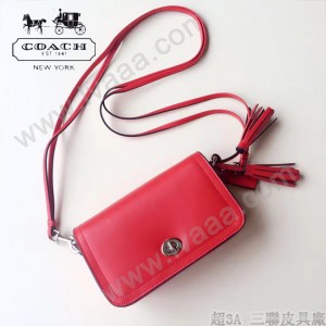 COACH-19914-2 頭層牛皮經典女士迷你斜挎包