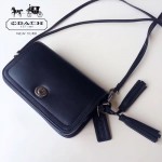 COACH-19914 頭層牛皮經典女士迷你斜挎包