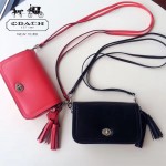 COACH-19914-2 頭層牛皮經典女士迷你斜挎包