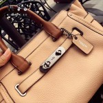COACH-34417 大號拼色Swagger手袋女士手提單肩斜挎包