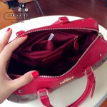 COACH-36187-2 大號PVC配牛皮最新枕頭包女士手提單肩斜挎包