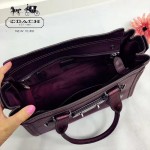 COACH-36497 大號最新專櫃爆款swagger系列金屬皮系列女士手提單肩斜挎包