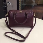 COACH-36624-2 時尚潮流新款波斯頓拼色枕頭包女士手提單肩斜挎包