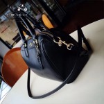 COACH-36624 時尚潮流新款波斯頓拼色枕頭包女士手提單肩斜挎包