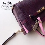 COACH-35954 火爆款swagger系列顆粒頭層牛皮長肩帶可調節女士手提單肩斜挎包