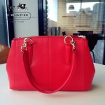 COACH-36704-3 小號原單經典款殺手包頭層牛皮顆粒紋原版YKK五金雙拉鏈女士手提單肩斜挎包