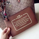 COACH-36658-3 時尚潮流新款媽咪包字母購物袋雙面用女士手提包