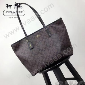 COACH-36876 PVC款COACH最新款媽咪袋女士購物袋