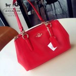 COACH-36704-3 小號原單經典款殺手包頭層牛皮顆粒紋原版YKK五金雙拉鏈女士手提單肩斜挎包