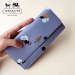 COACH-53751-3 新款潮流女士翻蓋信封長夾