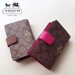 COACH-53562-2 人氣熱銷時尚潮流多卡位女士中長款錢包