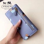 COACH-53751-3 新款潮流女士翻蓋信封長夾