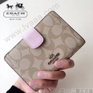 COACH-53562-3 人氣熱銷時尚潮流多卡位女士中長款錢包