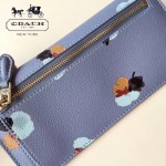 COACH-53751-3 新款潮流女士翻蓋信封長夾