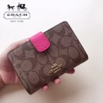 COACH-53562-4 人氣熱銷時尚潮流多卡位女士中長款錢包