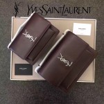 YSL 442906-5 王子文鄭秀文同款棗紅色原單牙籤紋牛皮大號單肩斜挎包