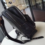 COACH-57408 官方同步自然粒面皮革FLAG男士雙肩包