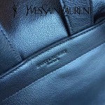 YSL 421943 最新專櫃新款意大利原版牛皮流蘇裝飾小號休閒雙肩包