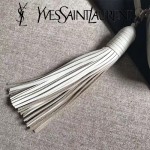YSL 425317-5 高貴奢華新款白色原版牛皮單肩斜挎包相機包