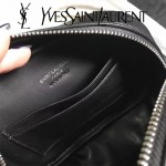 YSL 425317-6 高貴奢華新款黑色原版牛皮單肩斜挎包相機包