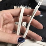 YSL 425317-5 高貴奢華新款白色原版牛皮單肩斜挎包相機包