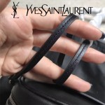 YSL 425317-6 高貴奢華新款黑色原版牛皮單肩斜挎包相機包