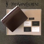 YSL 442906-5 王子文鄭秀文同款棗紅色原單牙籤紋牛皮大號單肩斜挎包