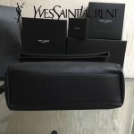 YSL 438176Q 專櫃同步黑色原版魚子醬皮槍色五金單肩斜挎包