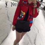YSL 441972E-3 舒淇同款黑色原版魚子醬牛皮小號單肩斜挎包