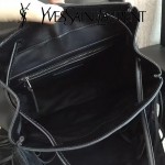 YSL 421943 最新專櫃新款意大利原版牛皮流蘇裝飾小號休閒雙肩包