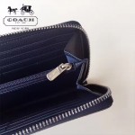 COACH-57605-2 全新時尚新款手掌紋拼色全皮女士長款拉鏈錢包