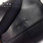 COACH-71721 2017年最新款時尚頂級進口胎牛皮男士斜挎包