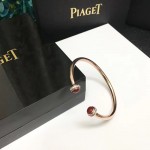 PIAGET飾品-03-2 時尚單品女士紅玉髓材質電鍍18k金開口手鐲