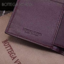 BV-173398-4 小巧輕盈簡約時尚雙折疊設計羊皮護照夾