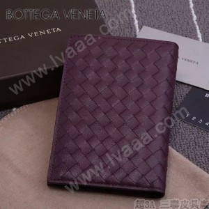 BV-173398-4 小巧輕盈簡約時尚雙折疊設計羊皮護照夾