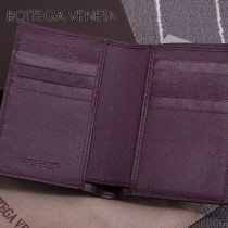 BV-173398-4 小巧輕盈簡約時尚雙折疊設計羊皮護照夾