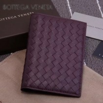 BV-173398-4 小巧輕盈簡約時尚雙折疊設計羊皮護照夾