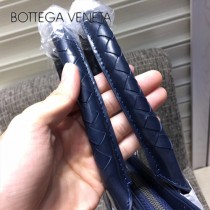 BV-0026-2 原單男士流線型手工編織手柄實用拉鏈胎牛皮公文包