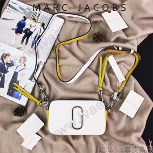 Marc Jacobs-001-5 宋佳趙麗穎同款Snapshot撞色復古金屬雙J扣D扣全新電鍍Logo相機包