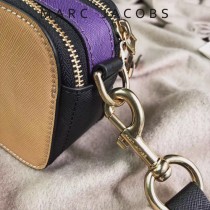 Marc Jacobs-001-8 宋佳趙麗穎同款Snapshot撞色復古金屬雙J扣D扣全新電鍍Logo相機包