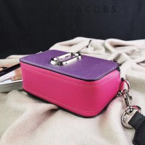 Marc Jacobs-001-4 宋佳趙麗穎同款Snapshot撞色復古金屬雙J扣D扣全新電鍍Logo相機包