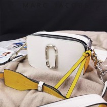 Marc Jacobs-001-5 宋佳趙麗穎同款Snapshot撞色復古金屬雙J扣D扣全新電鍍Logo相機包