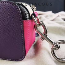 Marc Jacobs-001-4 宋佳趙麗穎同款Snapshot撞色復古金屬雙J扣D扣全新電鍍Logo相機包