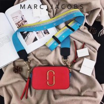 Marc Jacobs-001-10 宋佳趙麗穎同款Snapshot撞色復古金屬雙J扣D扣全新電鍍Logo相機包