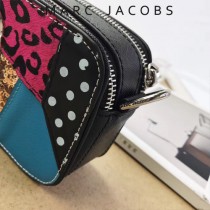 Marc Jacobs-001 宋佳趙麗穎同款Snapshot撞色復古金屬雙J扣D扣全新電鍍Logo相機包