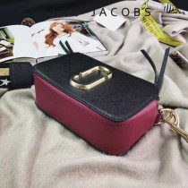 Marc Jacobs-001-6 宋佳趙麗穎同款Snapshot撞色復古金屬雙J扣D扣全新電鍍Logo相機包